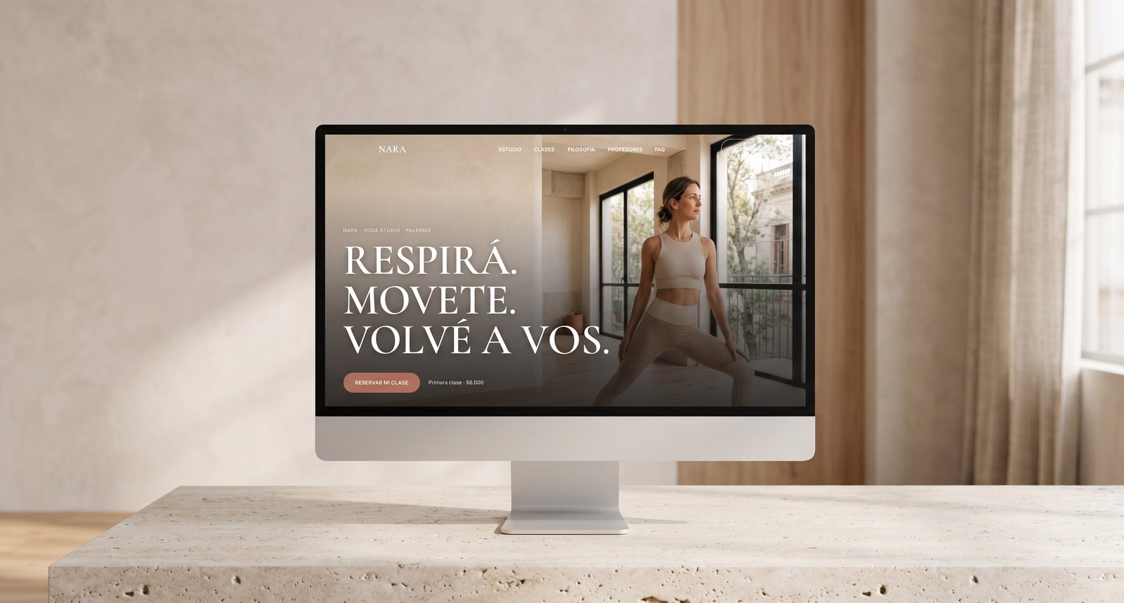 Nara Yoga — identidad visual