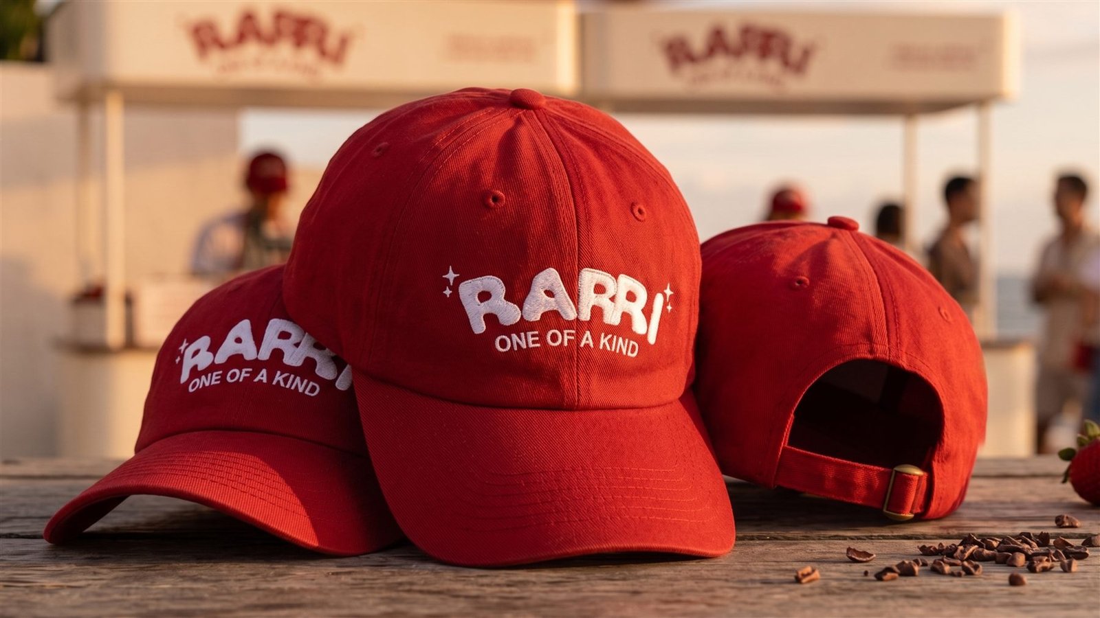 Rarri Garden — merchandising, gorras