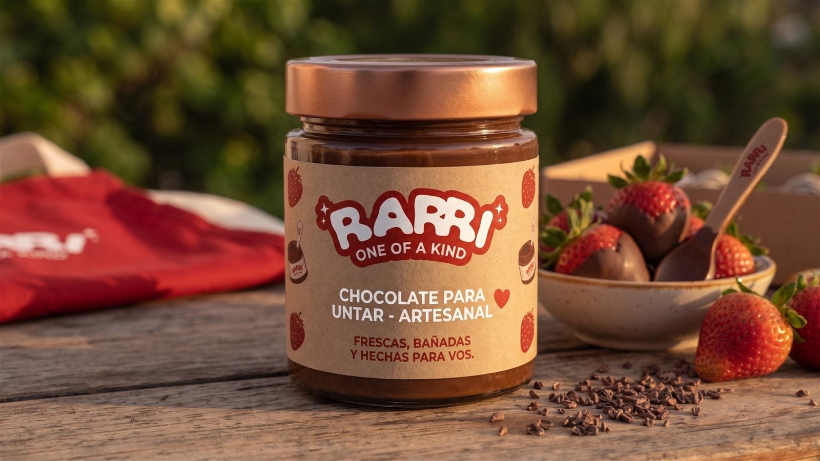 Rarri Garden — packaging artesanal